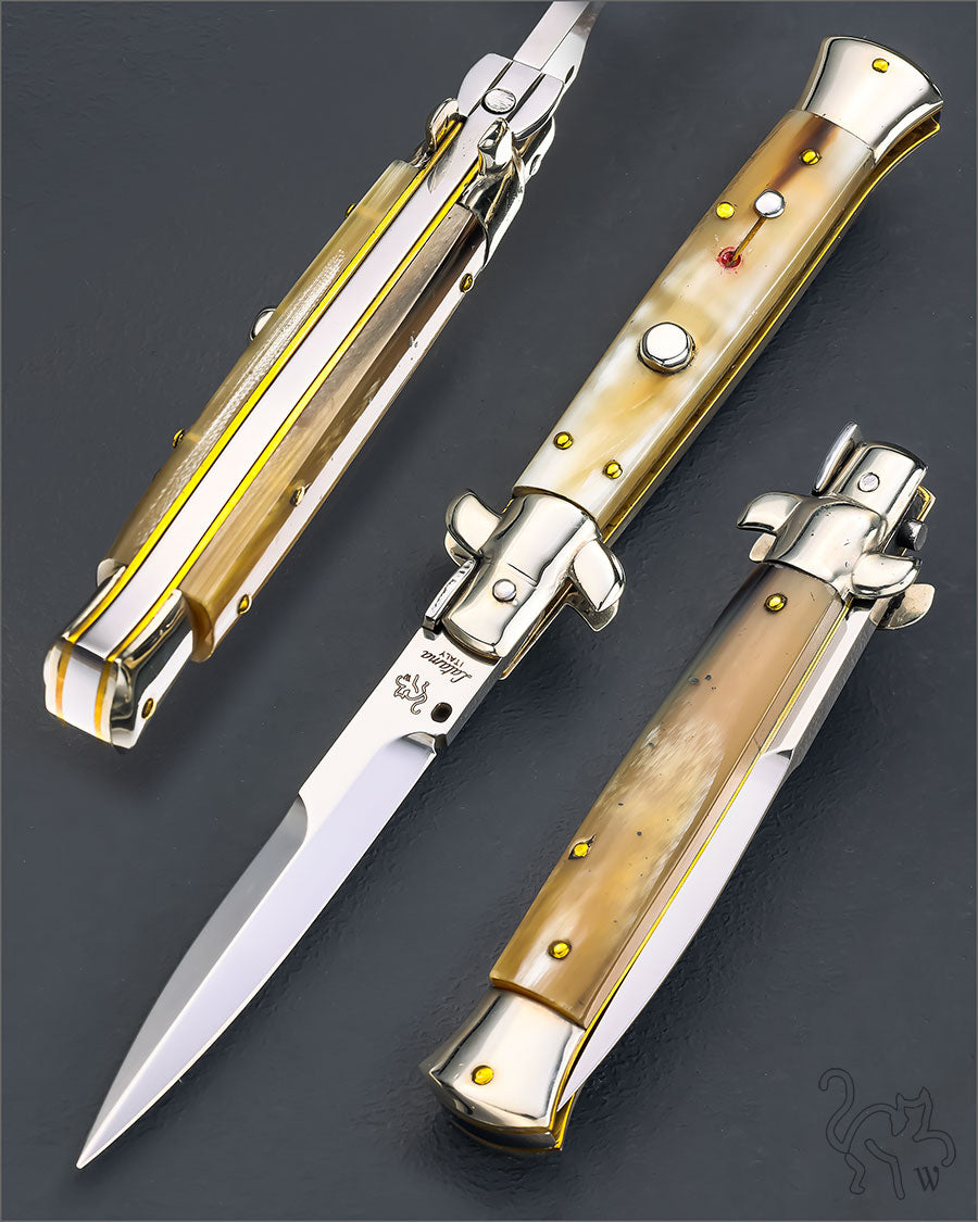 Walt's 23cm CLASSIC “Blond Honey Horn” Half Grind CL-BL-HG9708