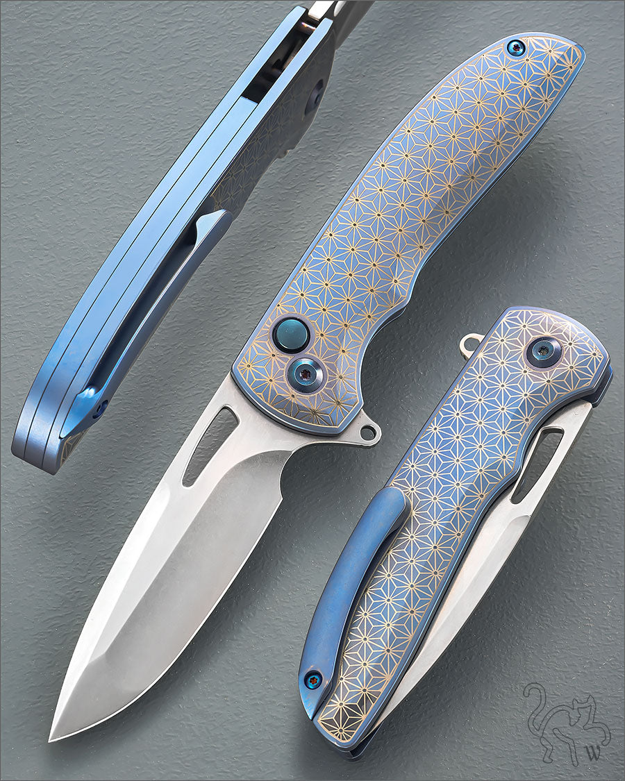 Yuuki “CHI” Titanium Handle Satin Blade