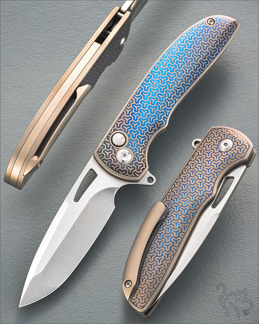 Yuuki “KA” Titanium Handle Satin Blade