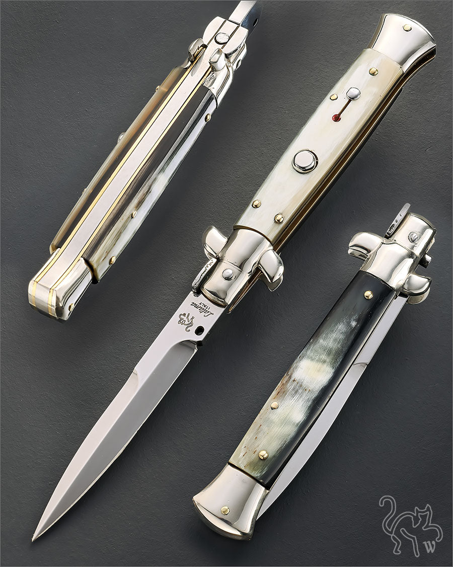 Walt's 23cm CLASSIC “Primo Black & White” Half Grind CL-PR-HG9751