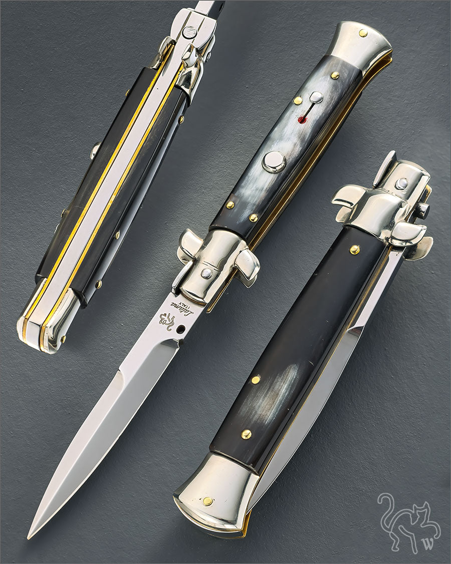 Walt's 23cm CLASSIC “Primo Black &amp; White” Half Grind CL-PR-HG9580