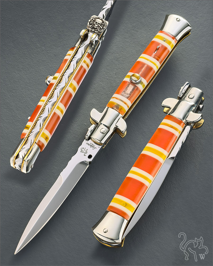 Walt's 23cm CUSTOM Picklock “Fisher” Translucent Candy Stripe C-PK-CS-HG9756