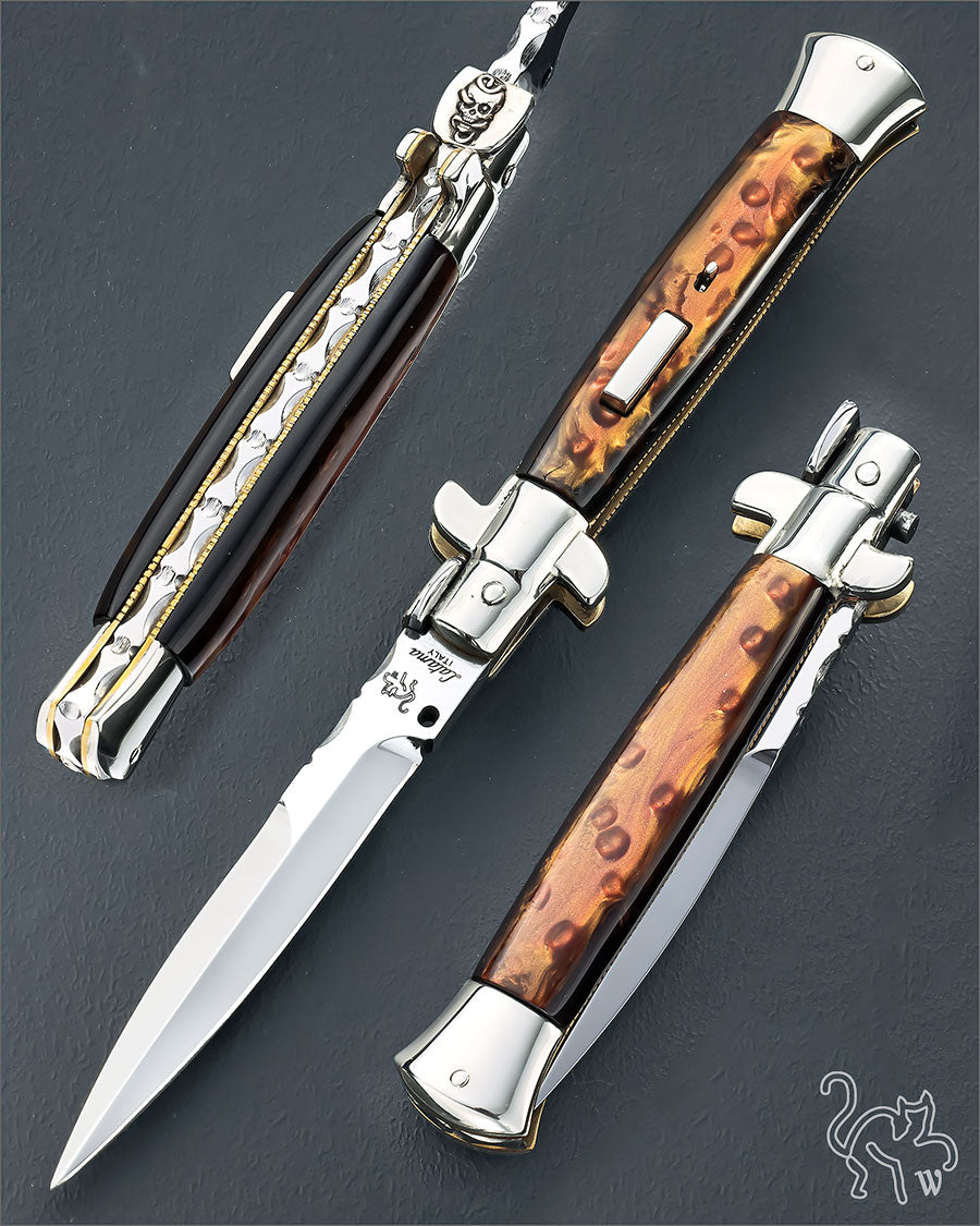 Walt's 23cm CUSTOM Picklock “Tiger Eye” Acrylic Scales C-PK-TE-HG9764