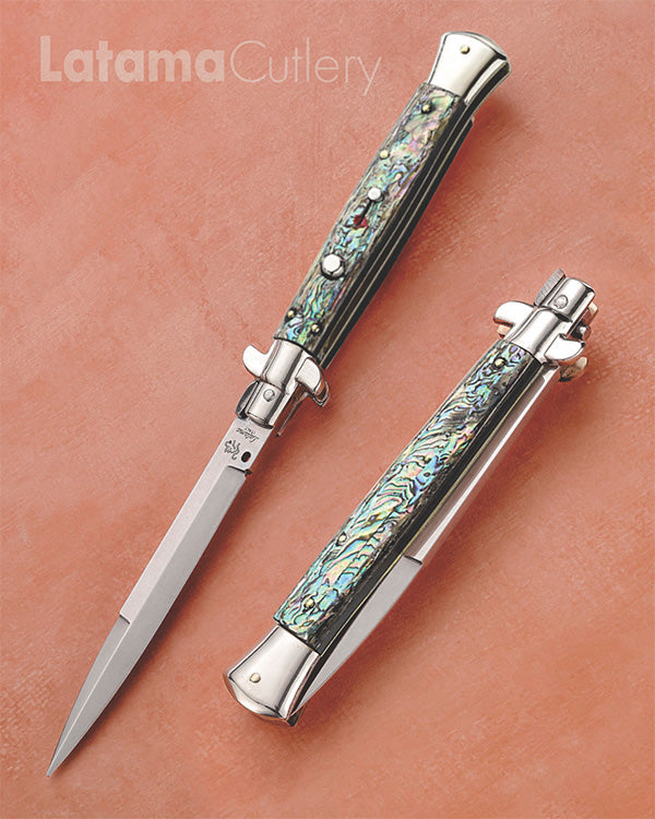 Walt's 28cm PICKLOCK “Abalone” Bayonet Grind PK-AB-BA11836 portrait