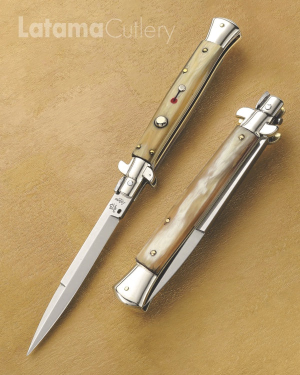 Walt's 28cm PICKLOCK “Blond Honey Horn” Bayonet Grind PK-BL-BA11841 portrait