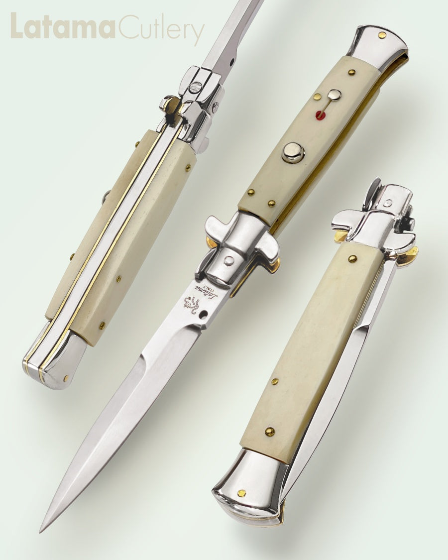 Walt's 23cm PICKLOCK “White Bone” Half Grind PK-BO-HG9036 portrait