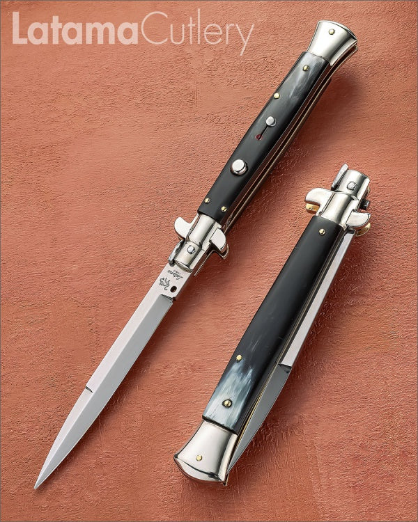 Walt's 28cm Picklock Brazilian Black &amp; White Bayonet PK-BW-BA11859 portrait