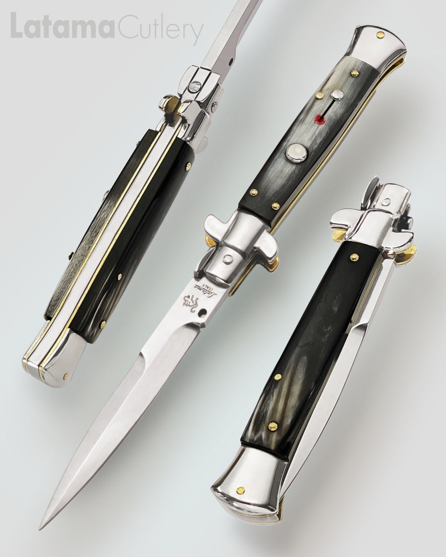 Walt's 23cm PICKLOCK “Brazilian Black &amp; White” Half Grind PK-BW-HG9001 portrait