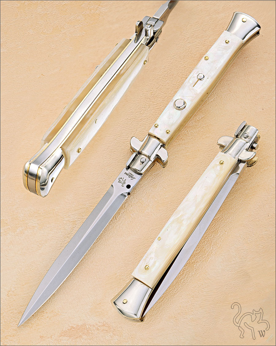 Walt's 28cm PICKLOCK “Mother of Pearl” NEW Dagger Grind PK-MOP-ND11590