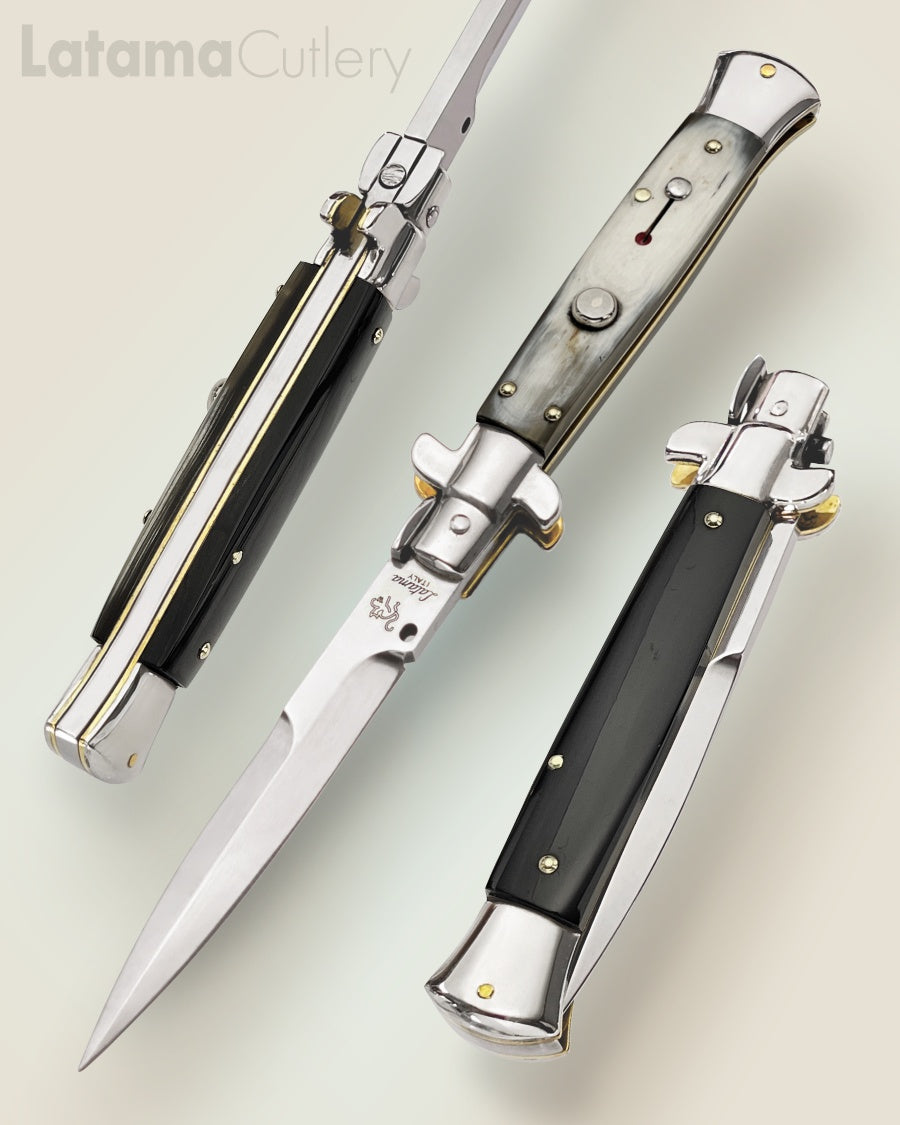 Walt's 23cm PICKLOCK “Primo Black &amp; White” Half Grind PK-PR-HG9005 portrait