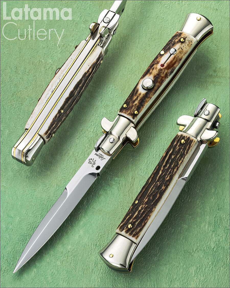 Walt's 23cm PICKLOCK “Black Forest Stag” Half Grind PK-ST-HG9056