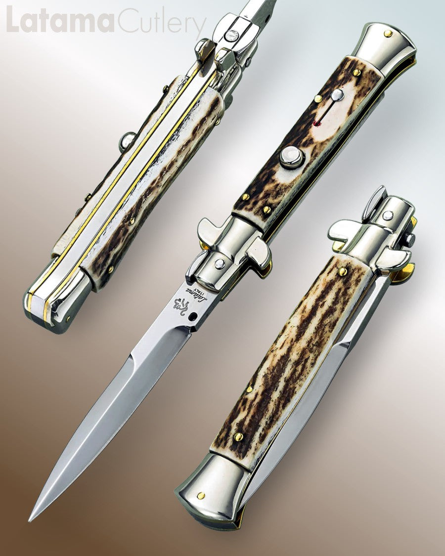 Walt's 23cm PICKLOCK “Black Forest Stag” Half Grind PK-ST-HG9057
