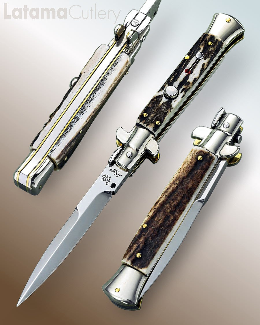 Walt's 23cm PICKLOCK “Black Forest Stag” Half Grind PK-ST-HG9058