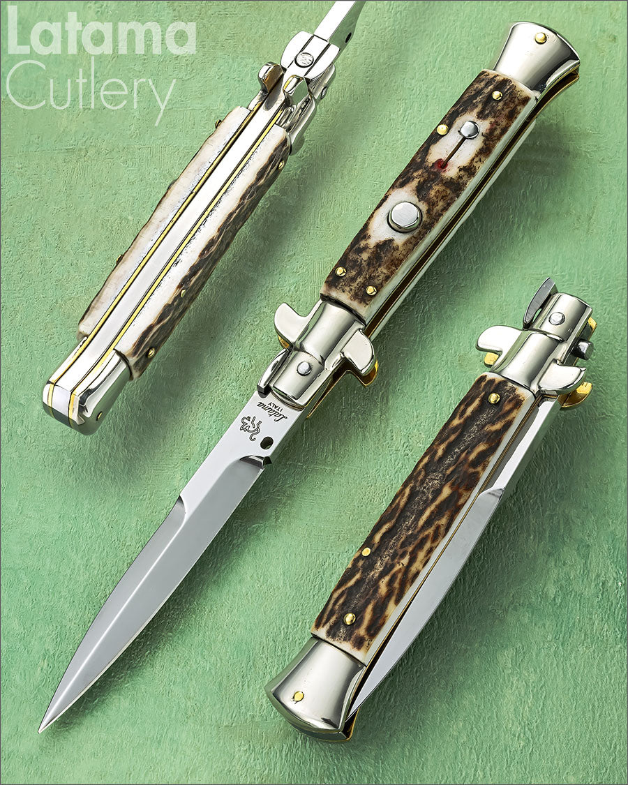 Walt's 23cm PICKLOCK “Black Forest Stag” Half Grind PK-ST-HG9059