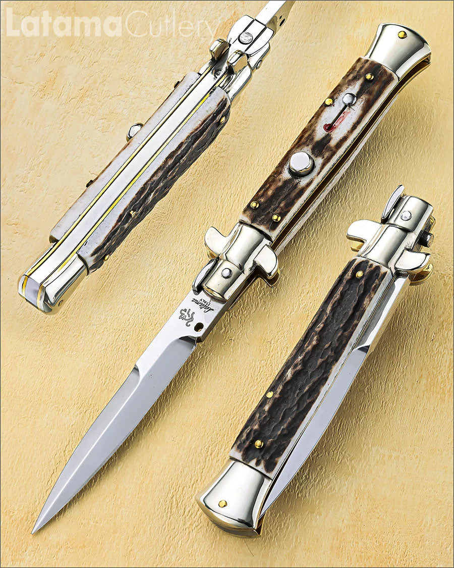 Walt's 23cm PICKLOCK “Black Forest Stag” Half Grind PK-ST-HG9271