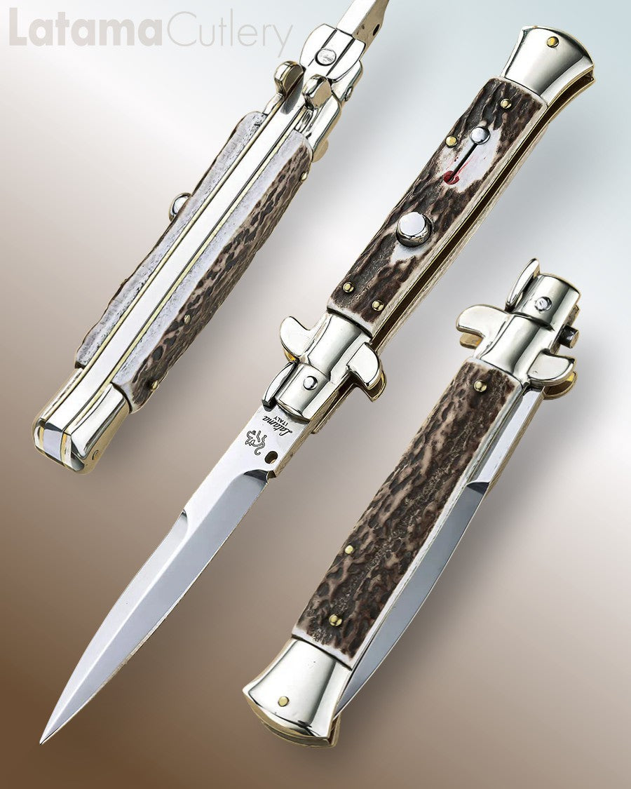 Walt's 23cm PICKLOCK “Black Forest Stag” Half Grind PK-ST-HG9272