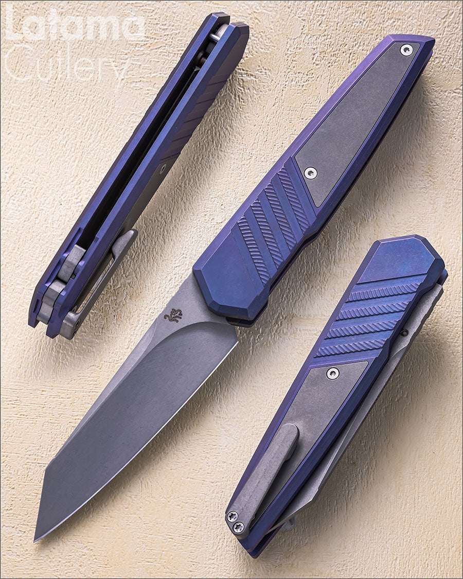 CUSTOM Persevere Titanium Handle CTS-XHP Blasted Blade PSSR-041