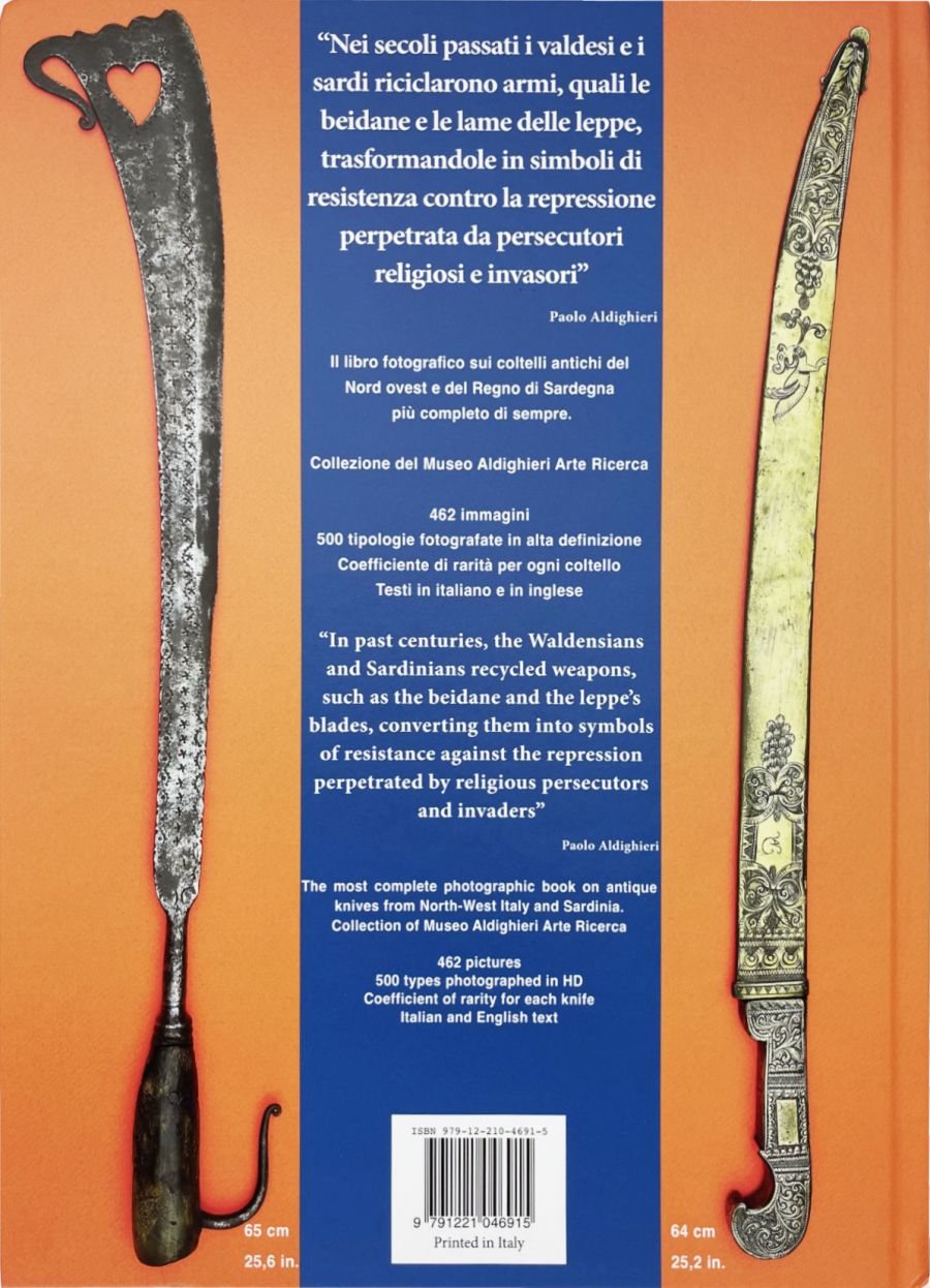 Ancient Knives From North-West Italy And Sardinia back cover