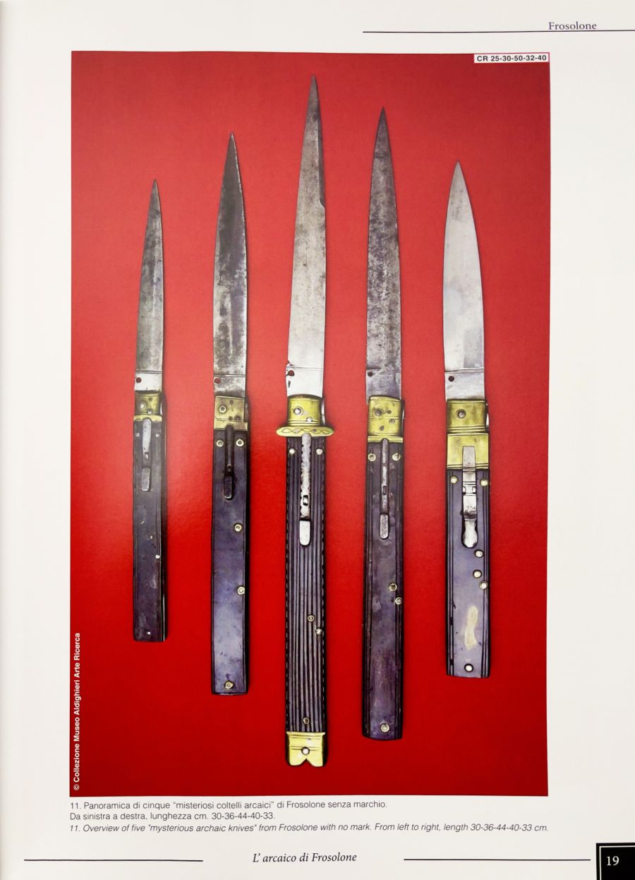 Ancient Italian Switchblade Knives 1