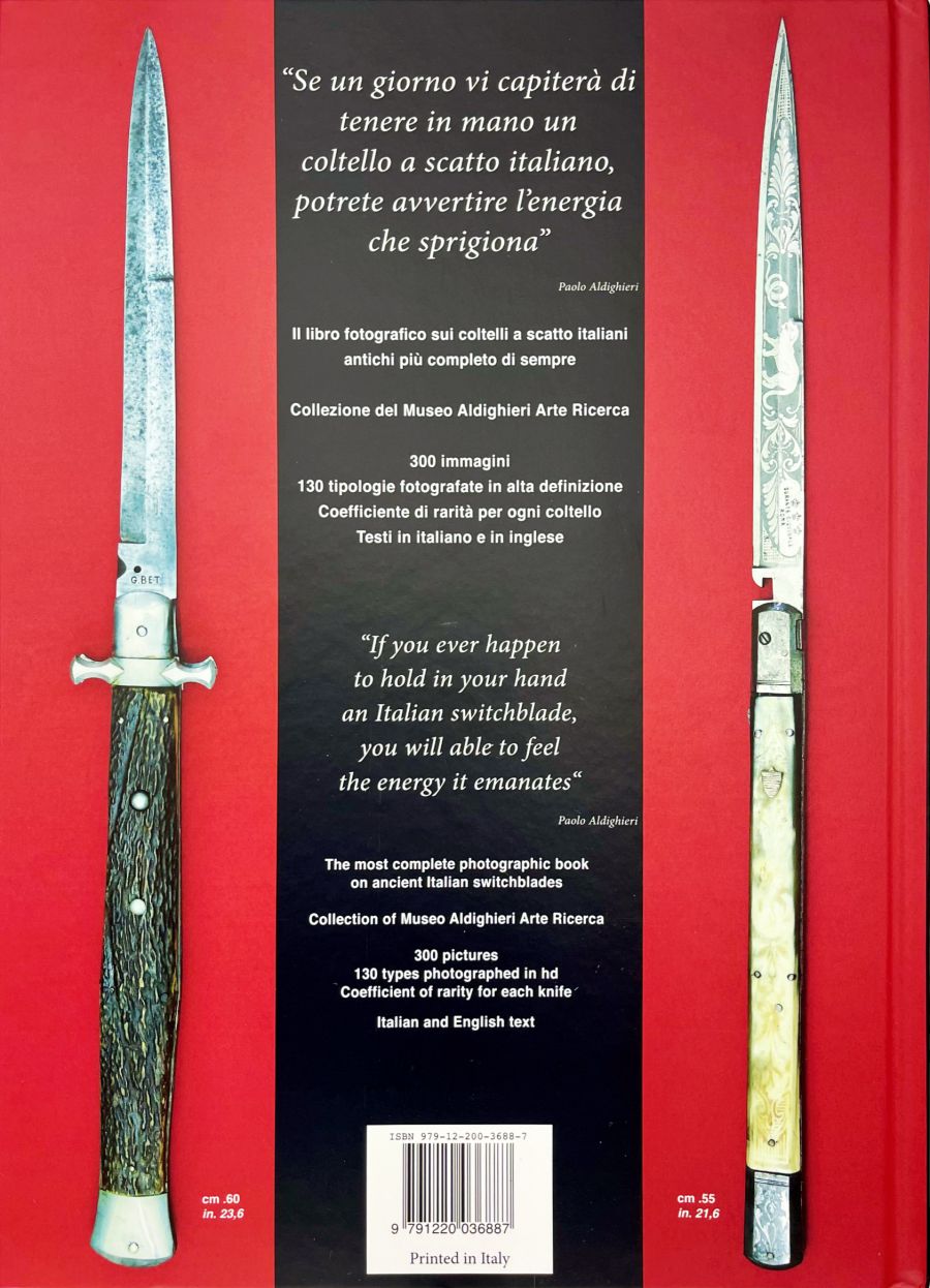 Coltello A Scatto Antico Italiano Switchblade