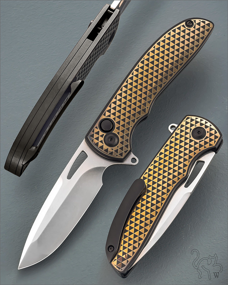 Yuuki “FUU 風” Titanium Handle Satin Blade