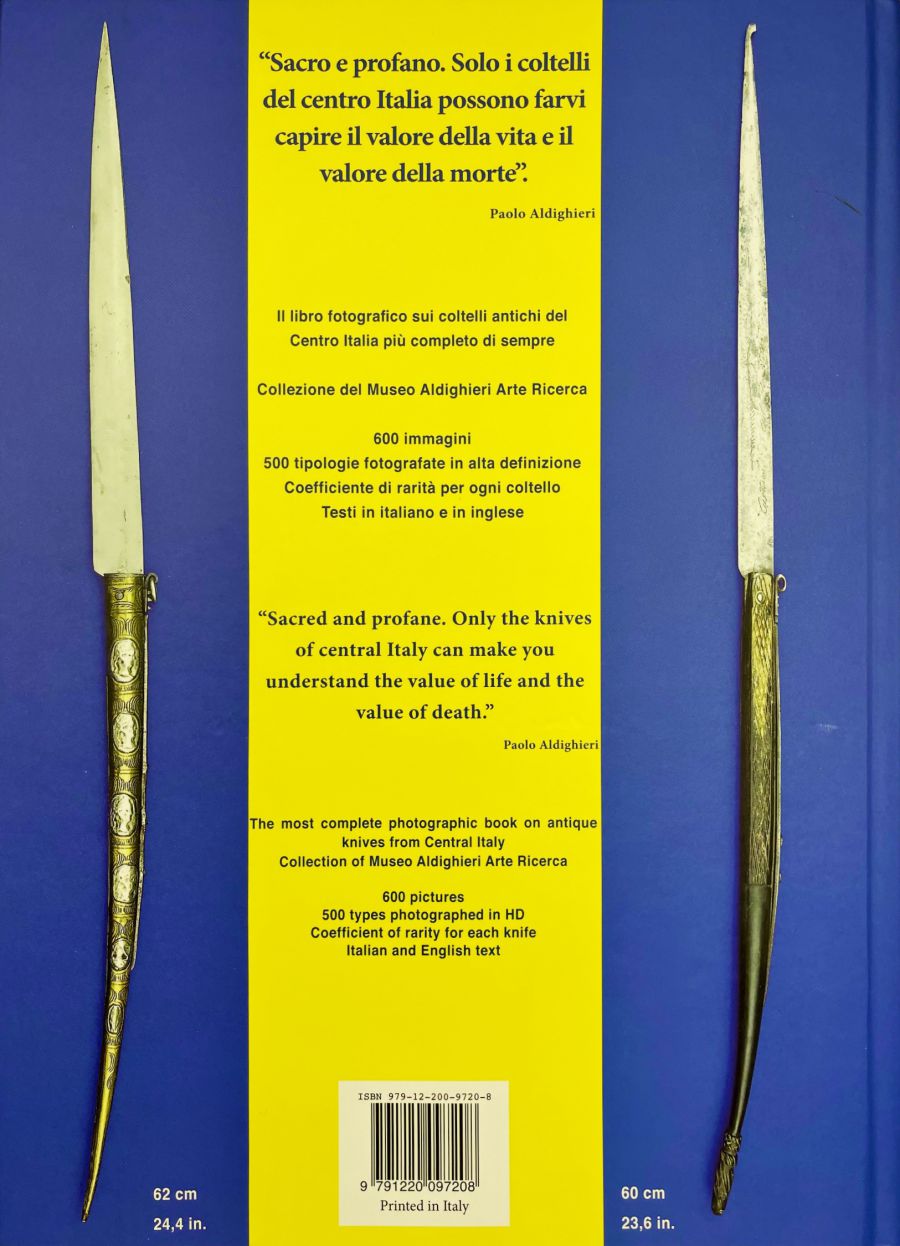 Ancient Knives From Central Italy back cover
