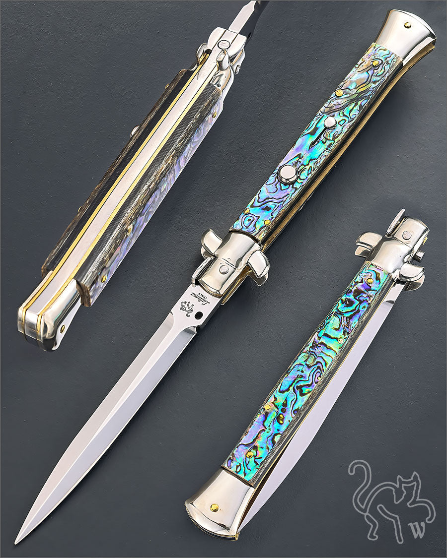 Walt's 28cm CLASSIC Abalone NEW Dagger Grind CL-AB-ND11798