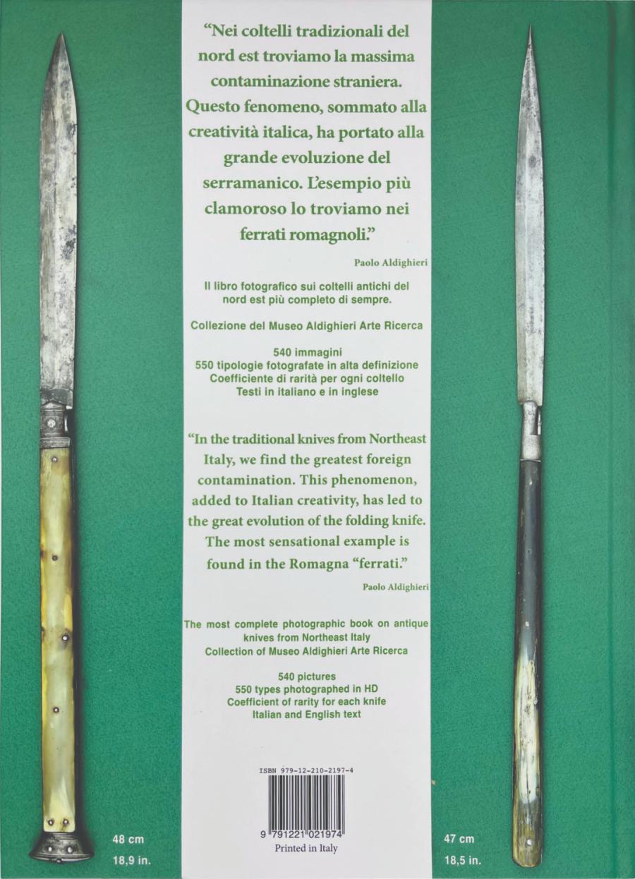 Ancient Knives From Northeast Italy back cover