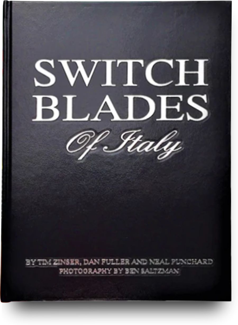 Switchblades of Italy Rare  Leather-Bound First Edition 1