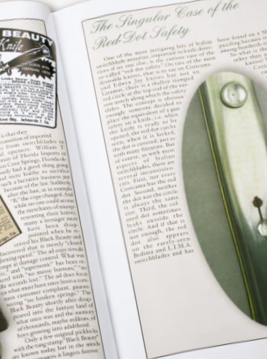 Switchblades of Italy Rare  Leather-Bound First Edition 2