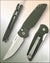 Pro-Tech Tactical Response Three “Green Fish Engraved Frame” Stonewash 3.5” Blade TR-3 X1 SW Green