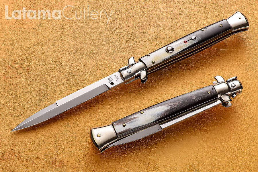 Walt's Classic 11" Primo Black &amp; White Traditional Bayonet PR B-1130