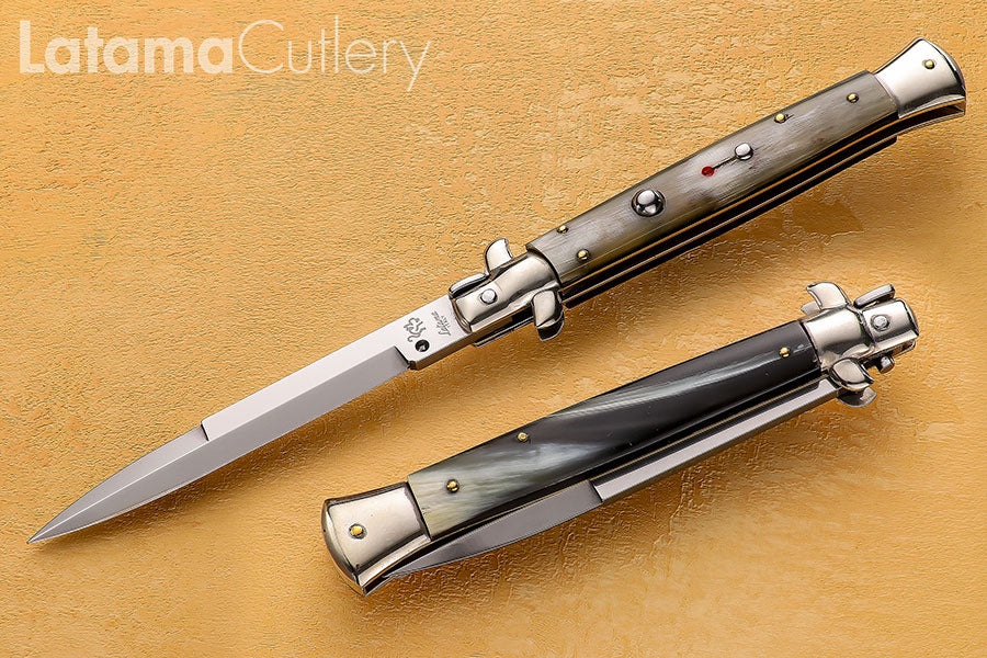 Walt's Classic 11" Brazilian Black &amp; White Traditional Bayonet BW B-1158