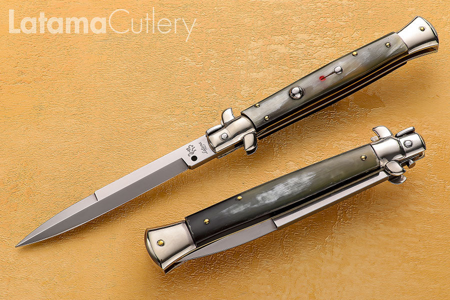 Walt's Classic 11" Brazilian Black &amp; White Traditional Bayonet BW B-1159