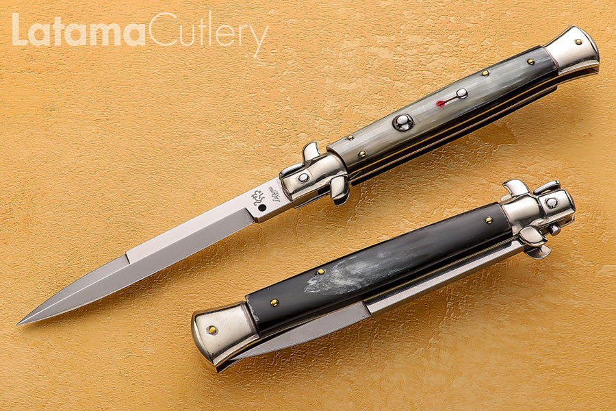 Walt's Classic 11" Brazilian Black &amp; White Traditional Bayonet BW B-1160