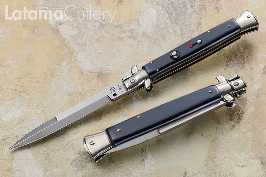 Walt's Classic 11" Acrylic Black Traditional Bayonet ACR B-1145