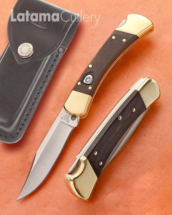 Buck 110 Ebony Auto Knife