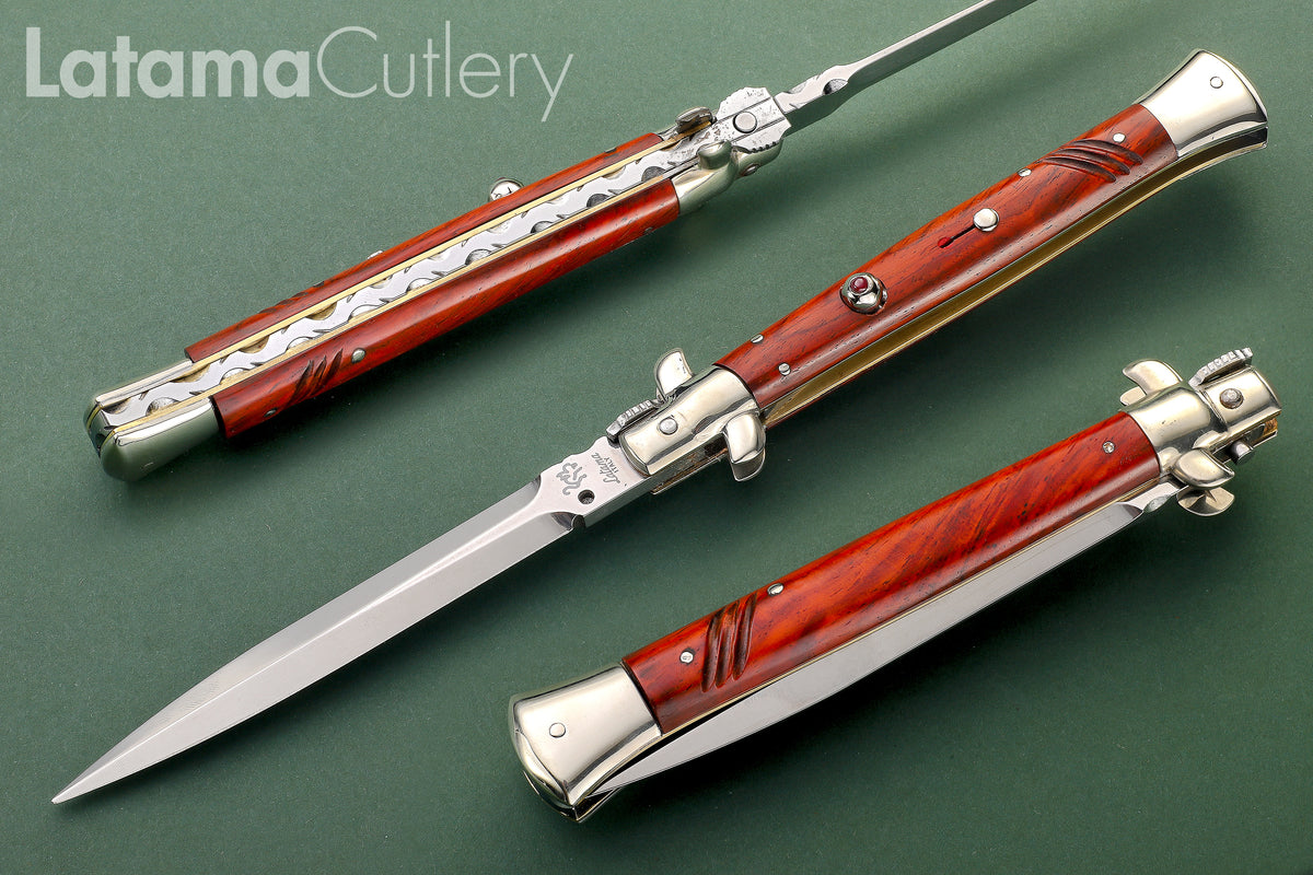 Walt's Custom plus Ruby – Cocobolo-11" New Dagger - W/File C-CL-D1172