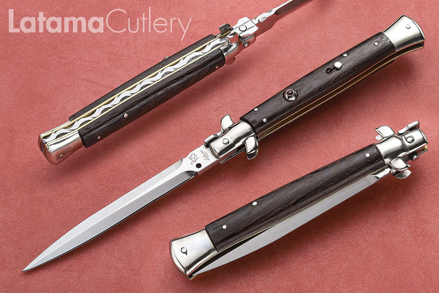 Walt's Custom Plus Sapphire – Wenge Wood- 11" New Dagger - W/File C-CL-WW-D11219