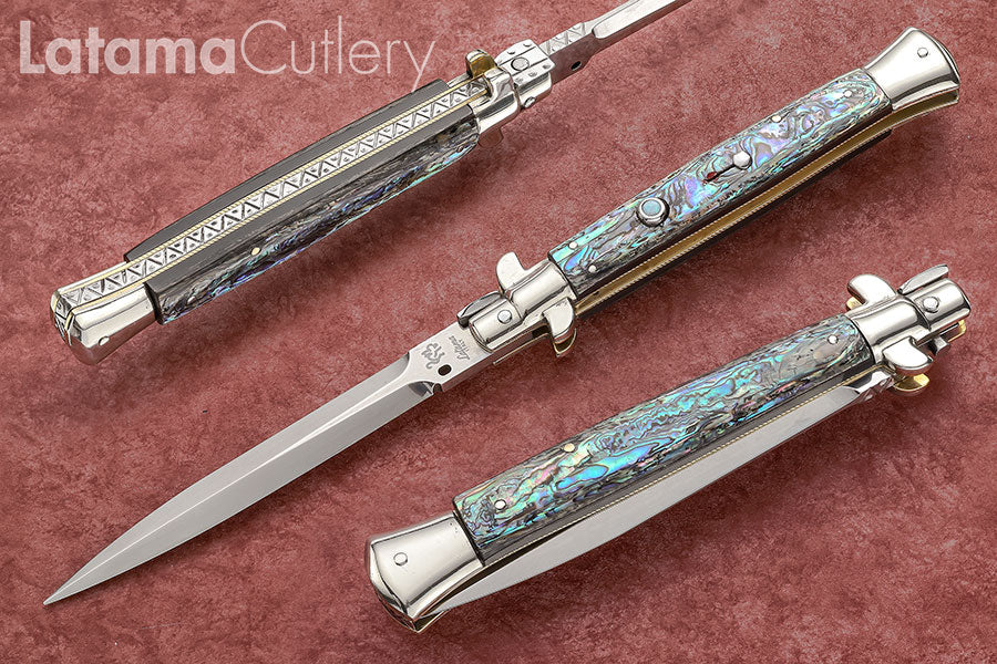 Walt's Custom Picklock Abalone New Dagger C-PK-AB-ND11782