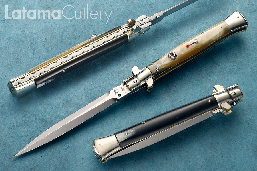 Walt's Custom FLAT GUARD Picklock plus Ruby – Primo B/W 11" New Dagger - W/File C-PK-PR-D1160