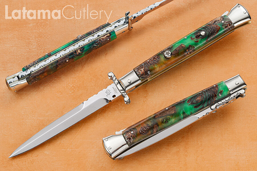 Walt's CUSTOM 5mm "Green Pinecone" Half Grind Swinguard C-SW-GP-HG11354
