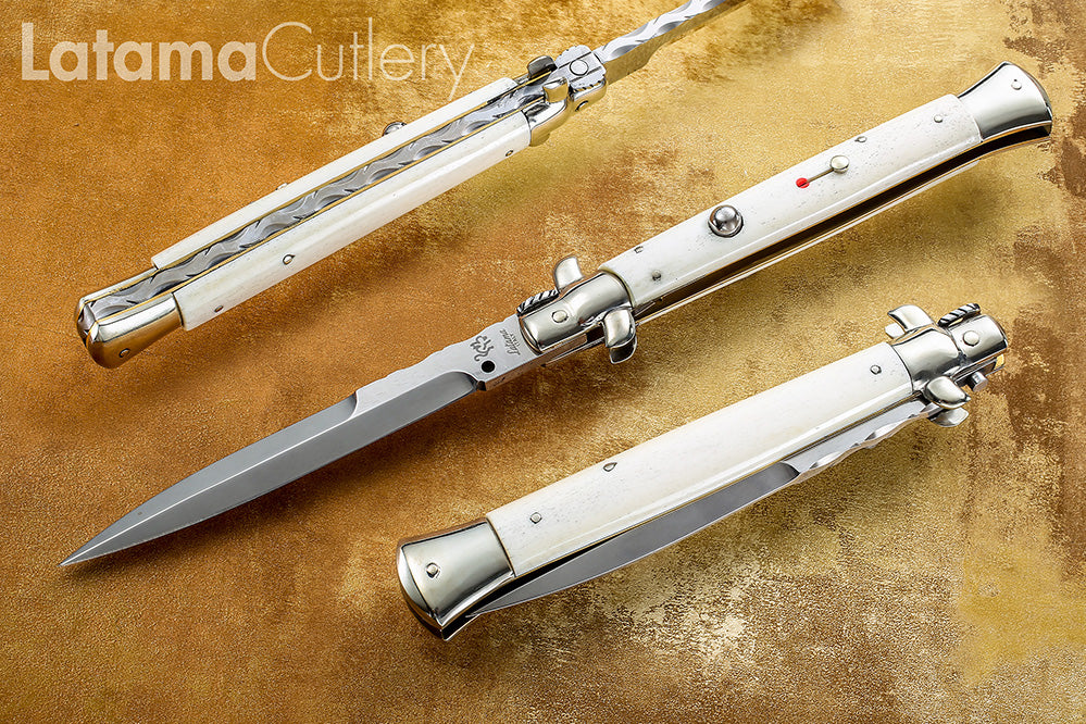Walt's Custom 11” Smooth Bone Half Grind W/File CFB-08