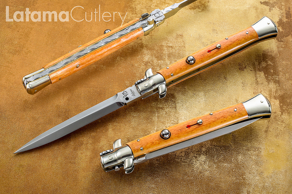 Walt's Custom 11” Dyed Bone NEW Dagger W/File CFDB-06