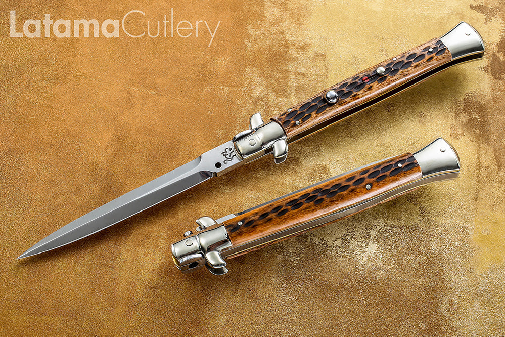 Walt's Custom 11” Jigged Bone NEW Dagger CGB-04