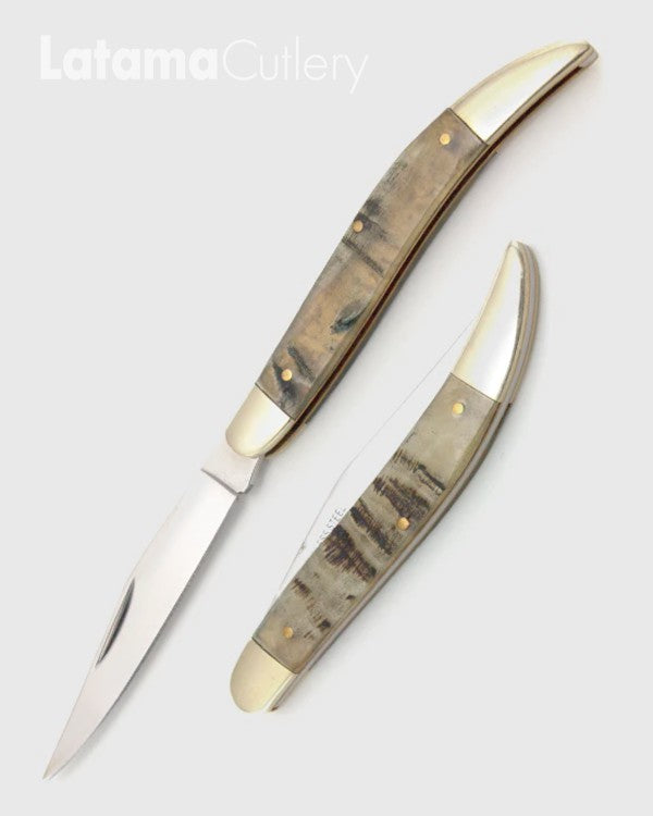 Classic Folder KA-069 Ram Horn knife portrait