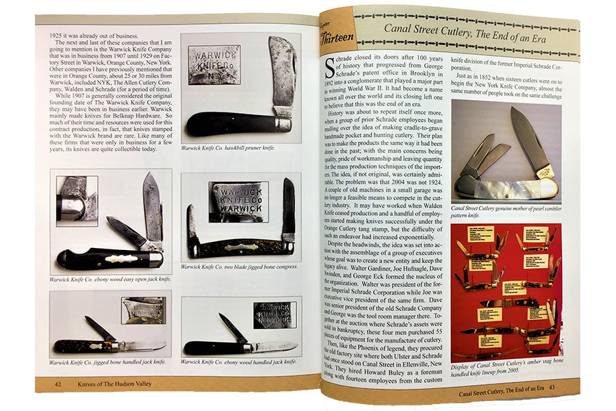 Knives of the Hudson Valley  160 Years of American Cutlery History