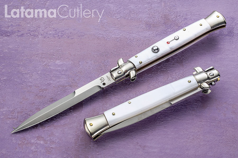 Walt's Classic 28cm Acrylic Pearlescent White Half Grind ACW-12