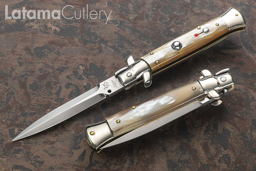 Walt's Classic 9" Blond Honey Horn Dagger BLDD-910