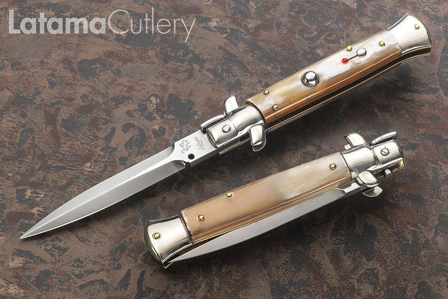 Walt's Classic 9" Blond Honey Horn Dagger BLDD-911